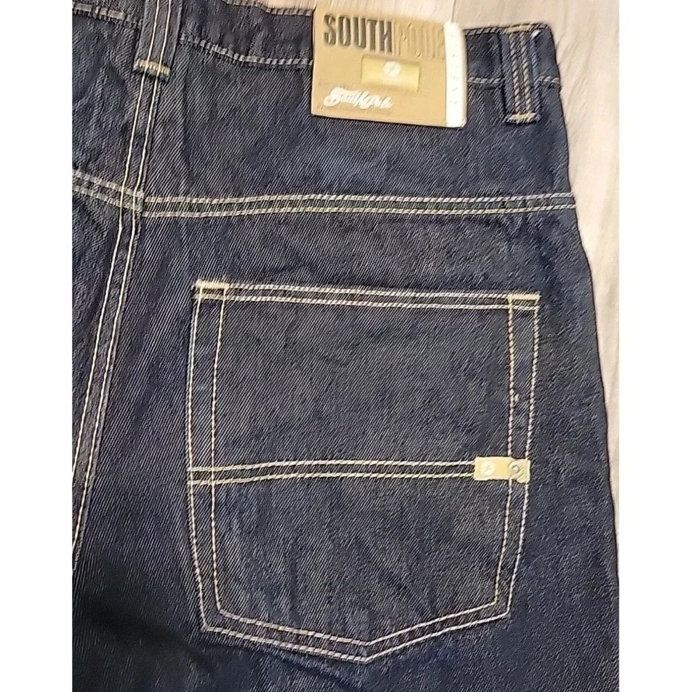 Vintage Southpole Jeans Mens 36 (34) Blue Denim‎ Baggy Y2k Hip Hop Streetwear